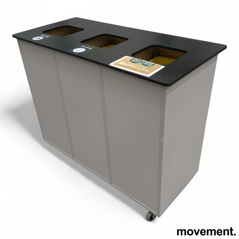 Avfallsstasjon på hjul, 3 - 5 / 6