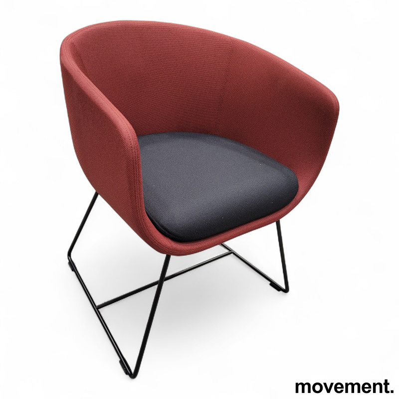 NU 20V3 armchair Rødt stoff - 2 / 3