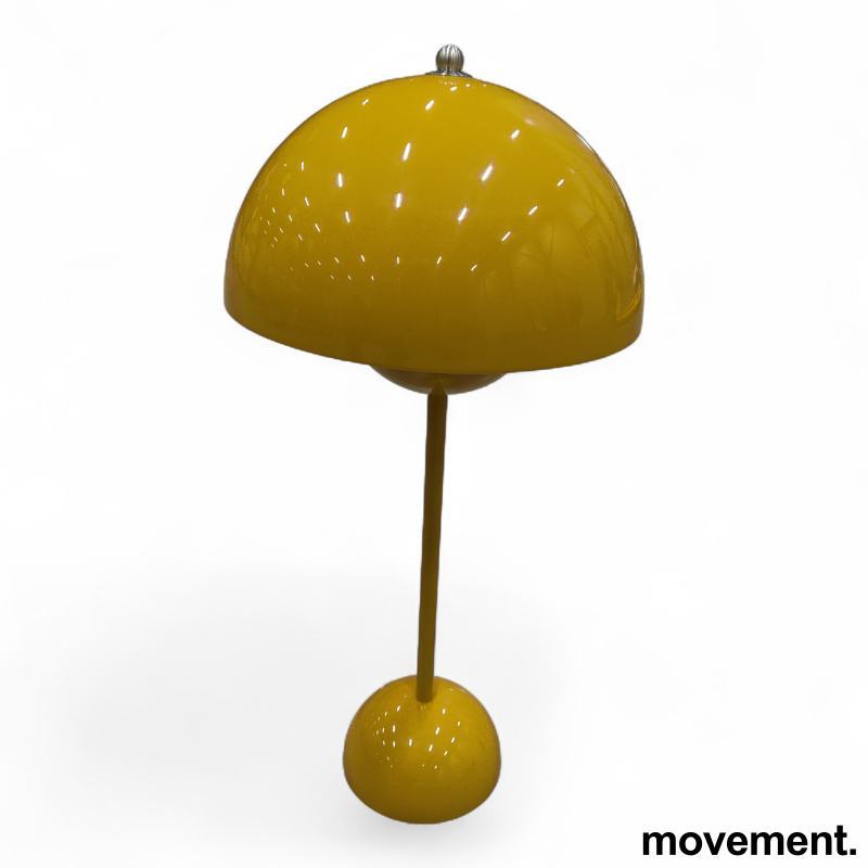 Flowerpot VP3 bordlampe Sennepsgul, - 1 / 2