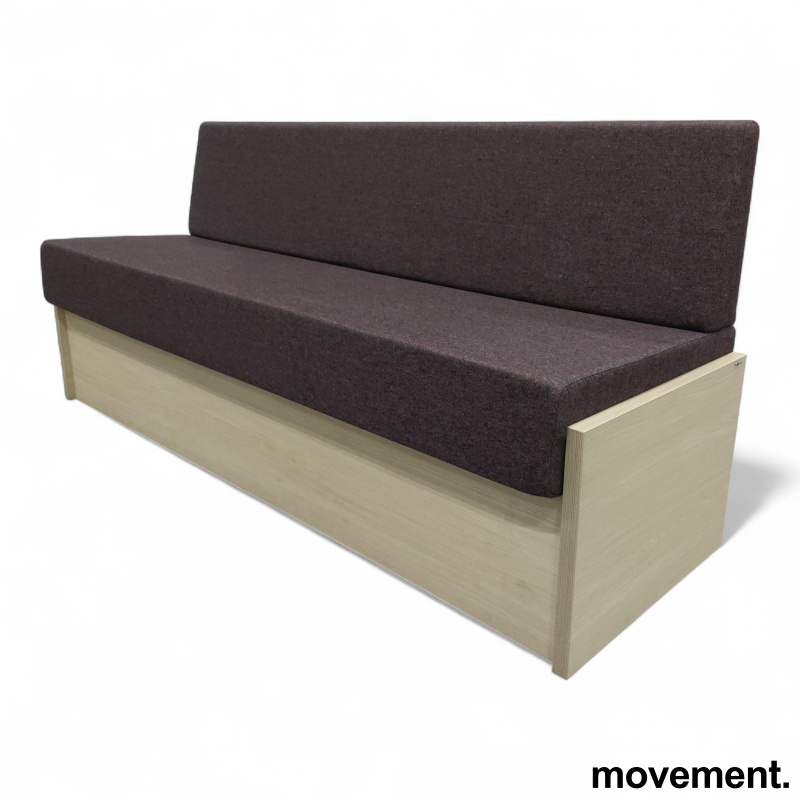 Plassbygd sofa 190x60cm Lilla stoff - 1 / 4