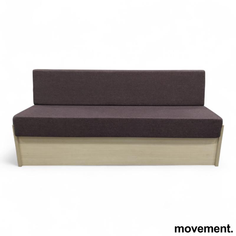 Plassbygd sofa 190x60cm Lilla stoff - 2 / 4