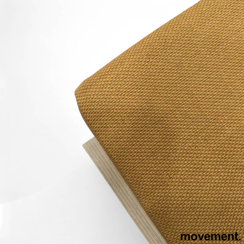 Plassbygd sofa 190x60cm Gult stoff - 3 / 4