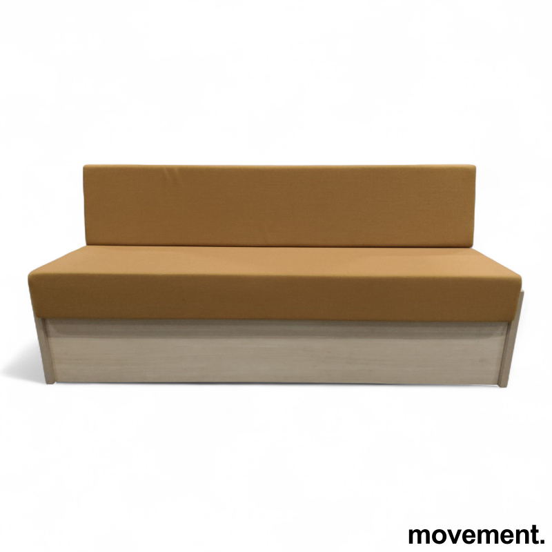 Plassbygd sofa 190x60cm Gult stoff - 2 / 4