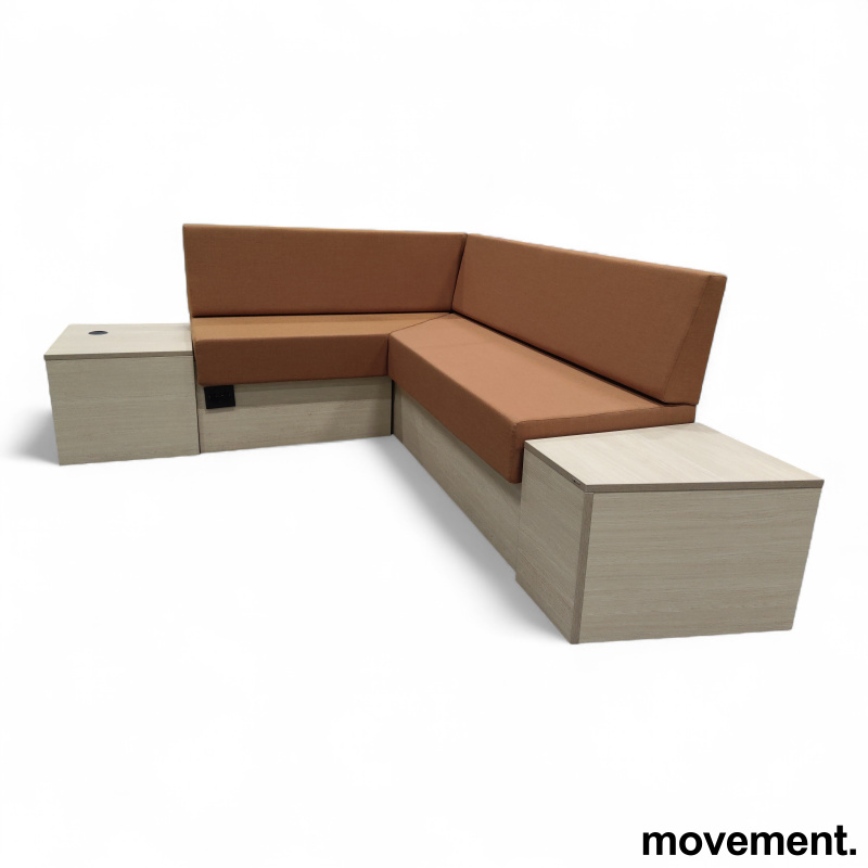 Plassbygd sofa 180x220cm hjørne - 1 / 4