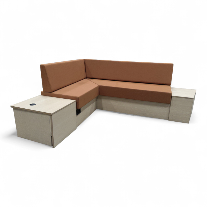 Plassbygd sofa 180x220cm hjørne