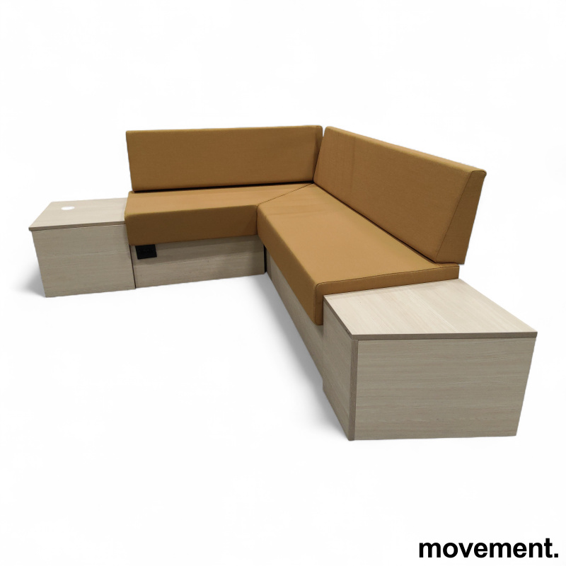 Plassbygd sofa 180x220cm hjørne - 1 / 4