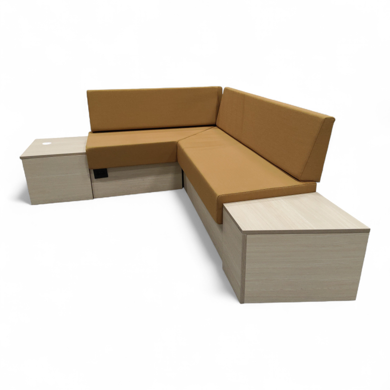 Plassbygd sofa 180x220cm hjørne