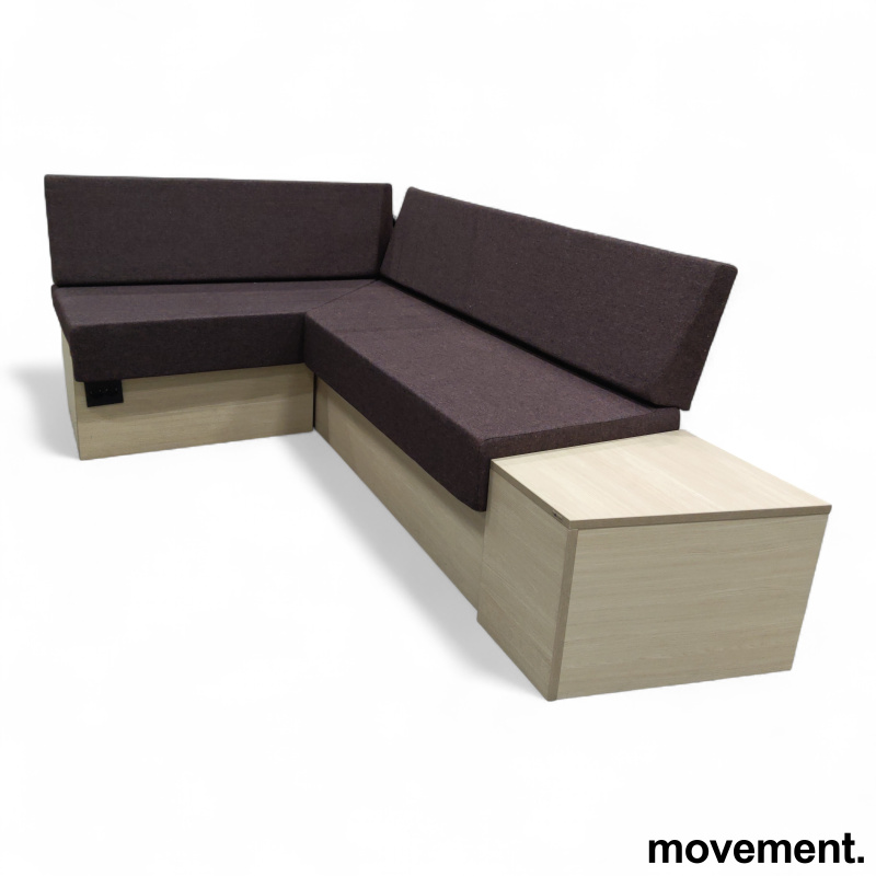 Plassbygd sofa 130x220cm hjørne - 1 / 4