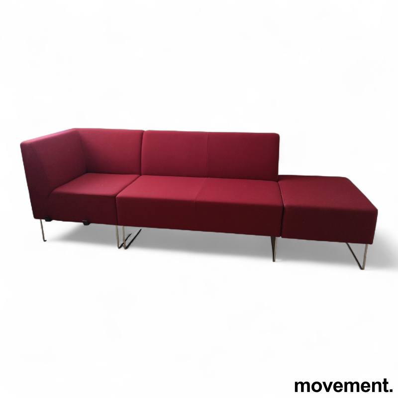 Pivot hjørne+2-seter+1-seter puff - 1 / 4