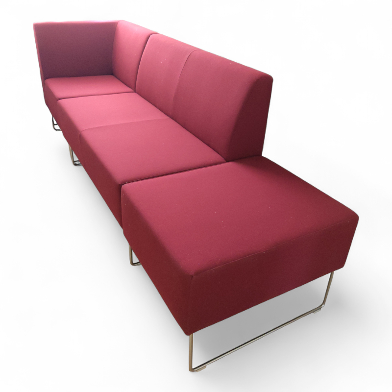 Pivot hjørne+2-seter+1-seter puff