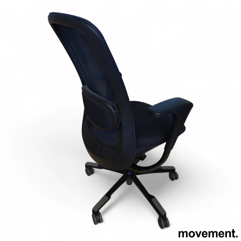 Sofi 7500, slideback armlene Sort - 2 / 2