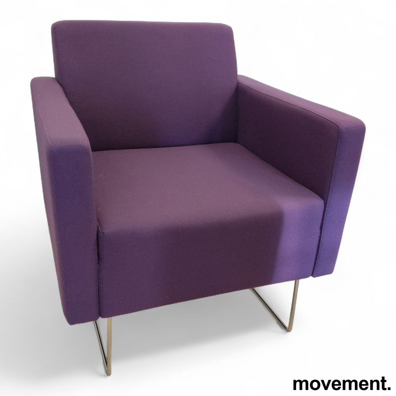 Pivot lenestol Lilla stoff (Gabriel - 1 / 3