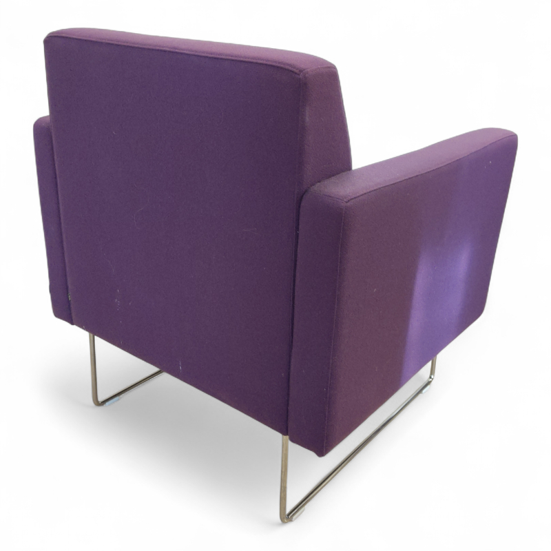 Pivot lenestol 69cm Lilla stoff