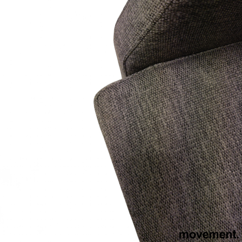 Arriba lenestol Grått stoff ben i - 3 / 4