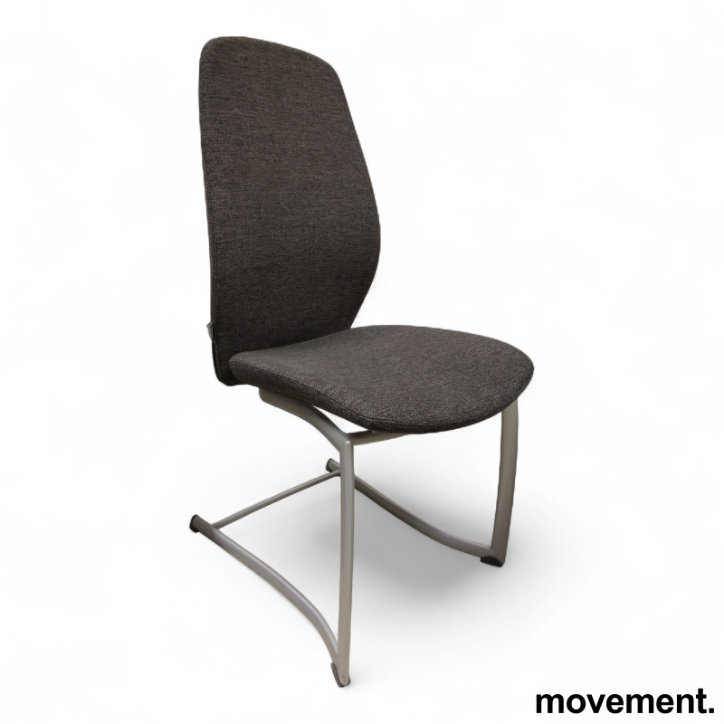 Plus 376 Mørk grått stoff grå ben, - 1 / 3