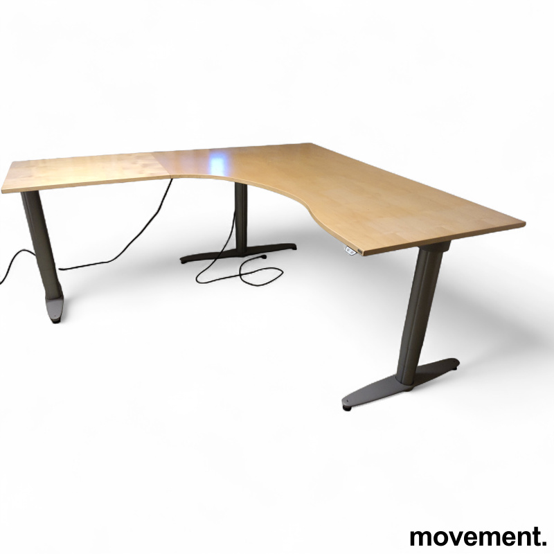 T-serie hjørne hevsenk 180x200cm, - 1 / 2