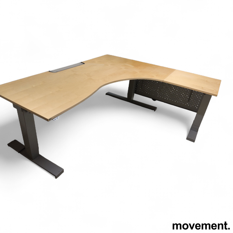 T-serie hjørne hevsenk, 200x180cm, - 1 / 2