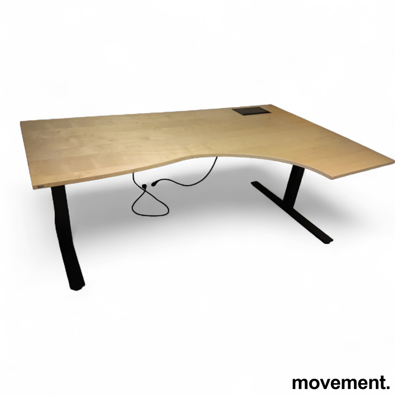 Oberon hjørne hevsenk, 200x120cm, - 1 / 2