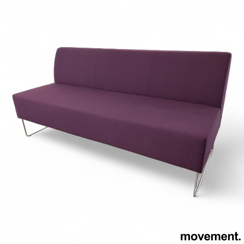 Pivot 3-seter uten armlene Lilla - 1 / 3