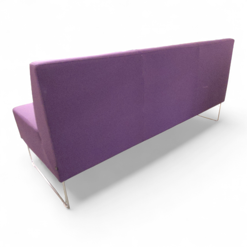 Pivot 3-seter uten armlene Lilla