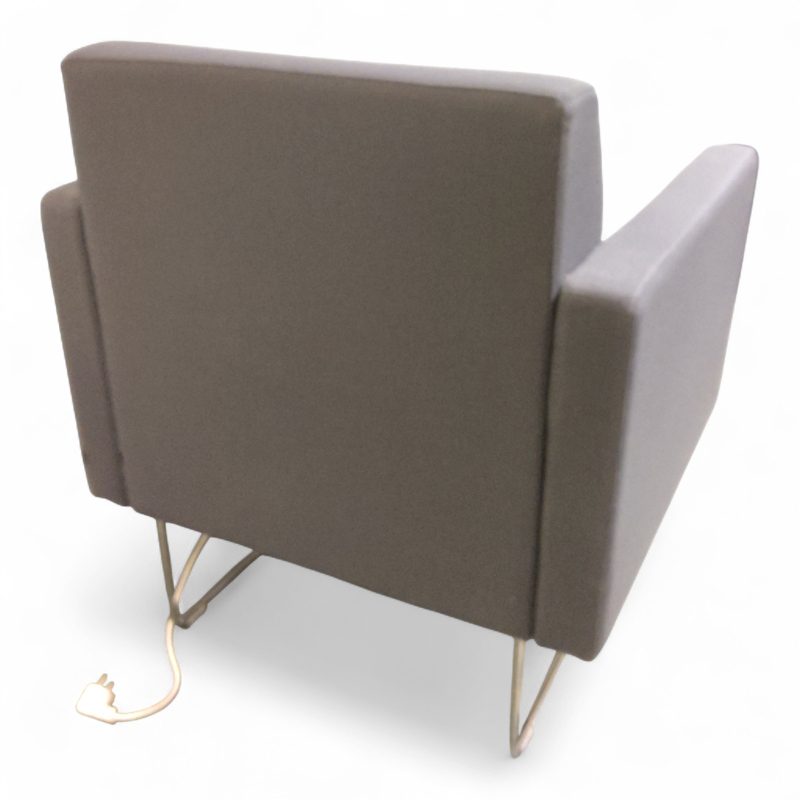 Pivot lenestol 69cm Mørk grått