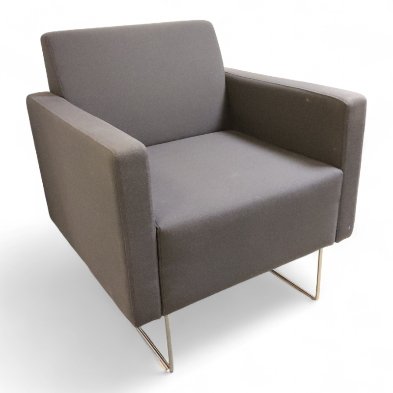 Pivot lenestol 69cm Mørk grått