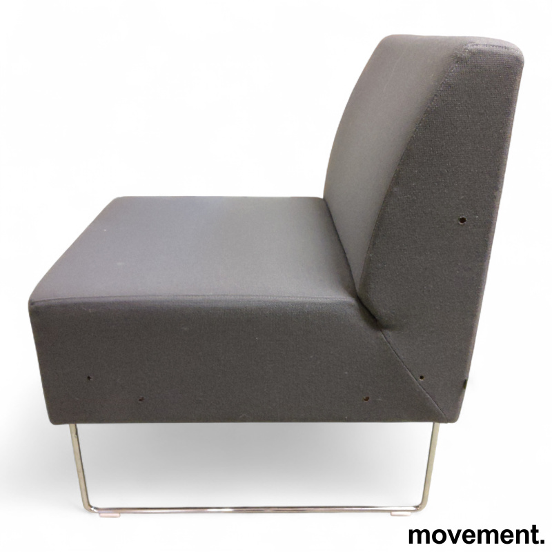 Pivot 1-seter uten vange Mørk grått - 4 / 5