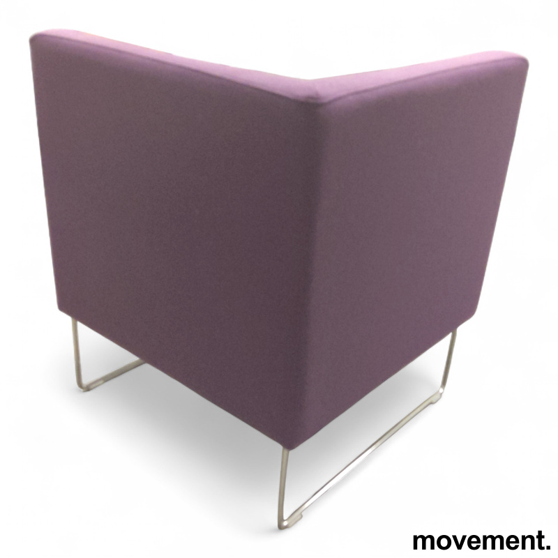 Pivot hjørnemodul 66x66cm Lilla - 2 / 3