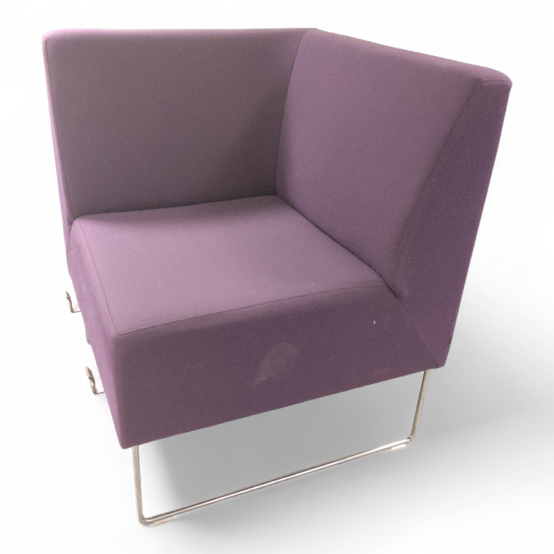 Pivot hjørnemodul 66x66cm Lilla