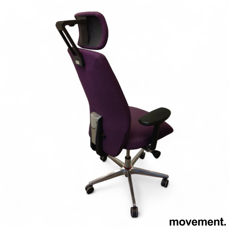 Soul med nakkepute og armlene Lilla - 2 / 2