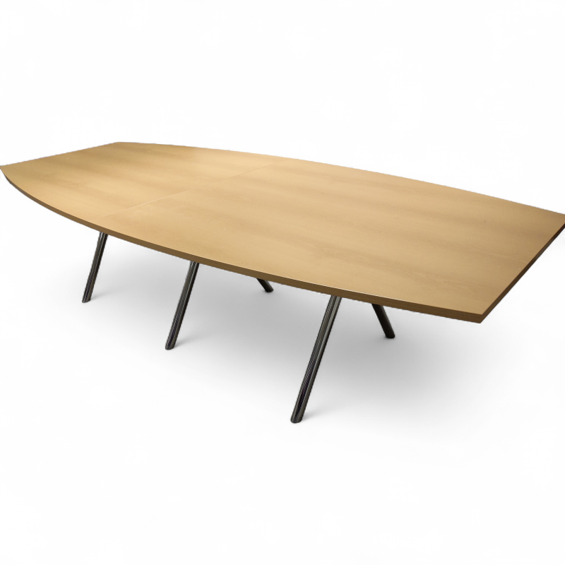 Avia 280x120cm Bøk laminat, krom