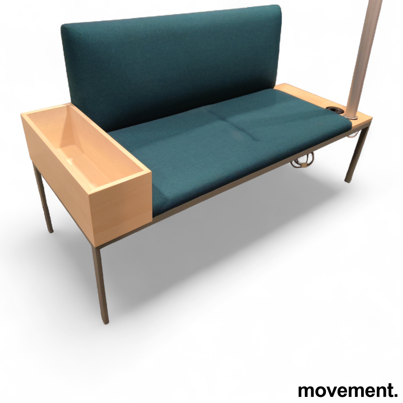 Create seating, 2-seter med bord og