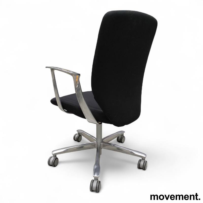 9000CV konferansestol på hjul Sort - 3 / 3