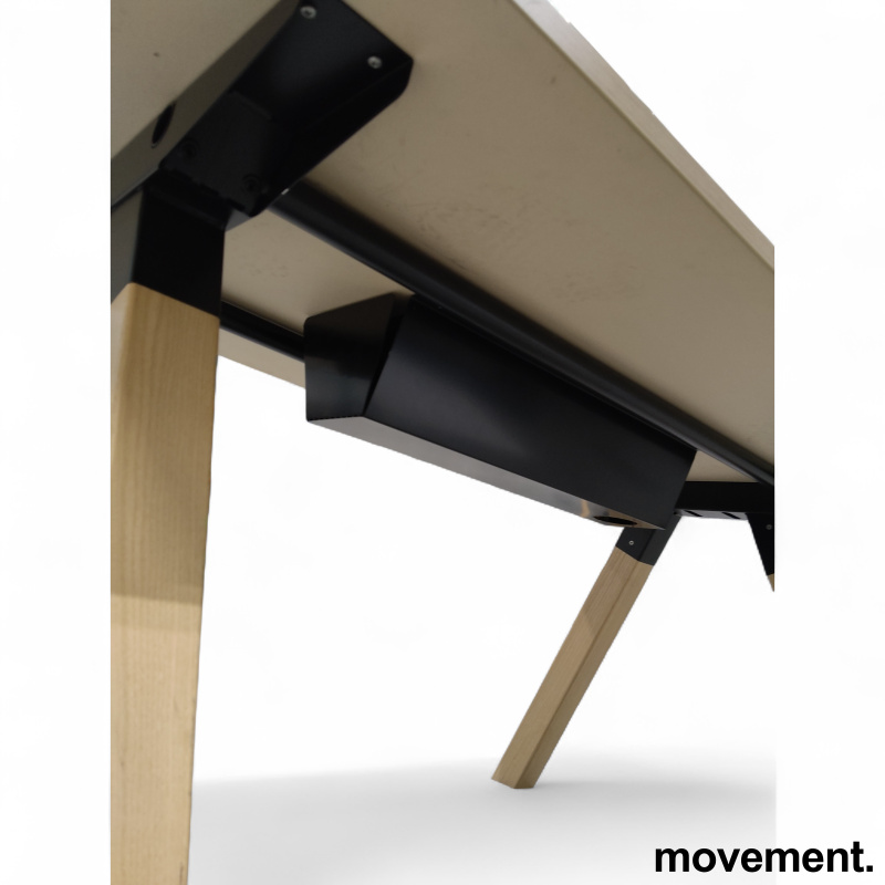 Frankie møtebord 160x90cm Mørk grå - 4 / 4