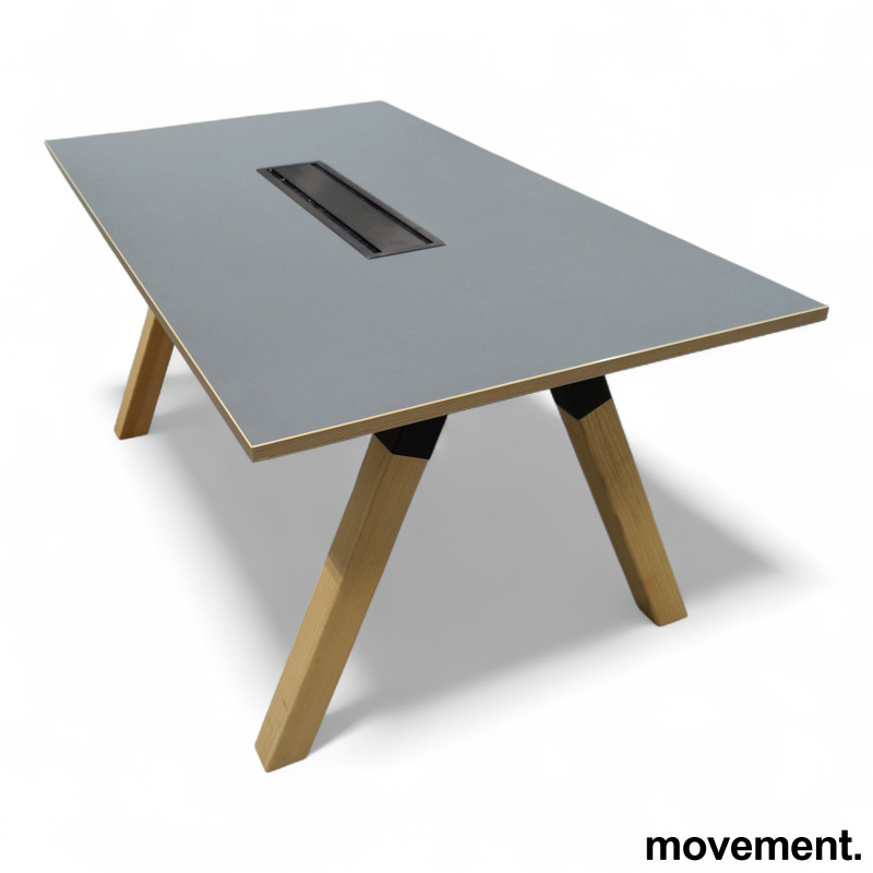 Frankie møtebord 160x90cm Mørk grå - 2 / 4