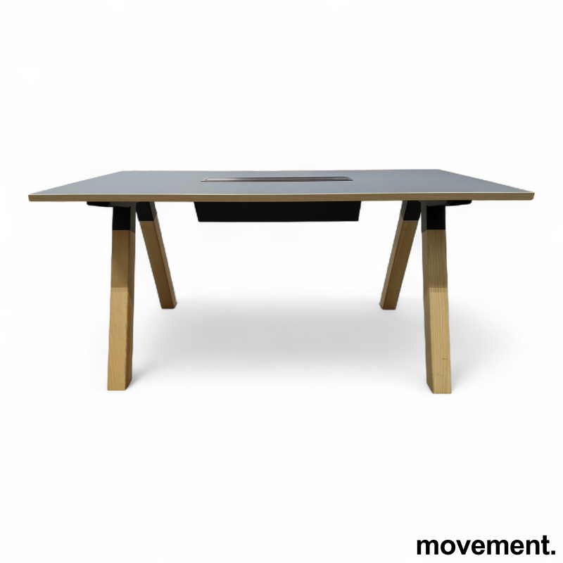 Frankie møtebord 160x90cm Mørk grå - 3 / 4