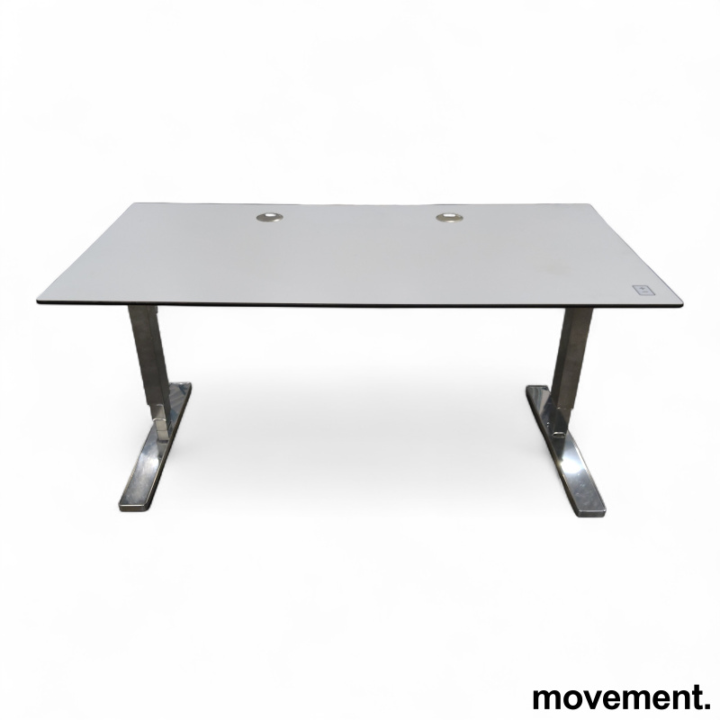 Link hevsenk 160x80cm Hvit laminat - 1 / 2