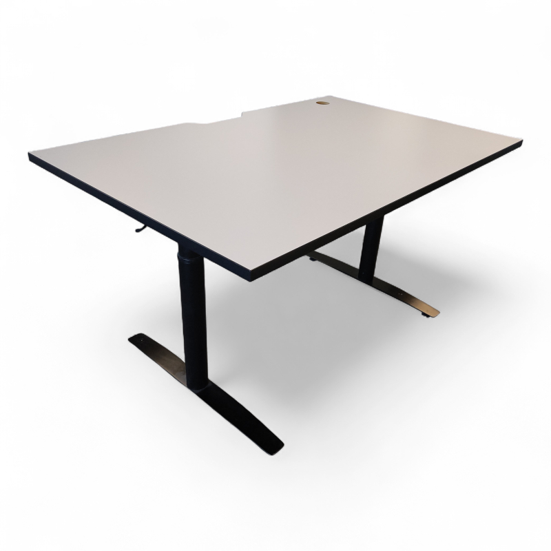 Explorer skrivebord 140x90cm Hvit