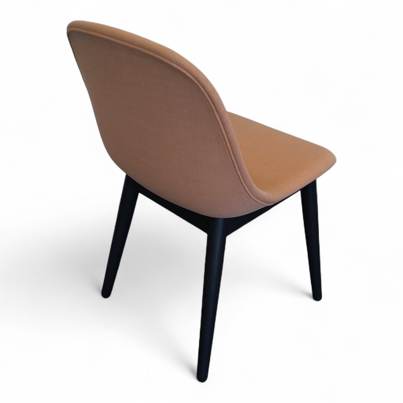 Fiber Side Chair Wood Base