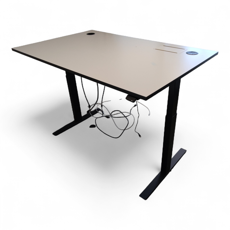 VX8 hevsenk 140x90cm Lys grå