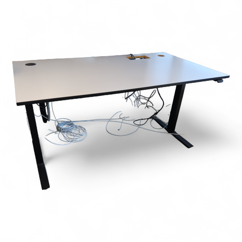 VX8 hevsenk 160x90cm Lys grå