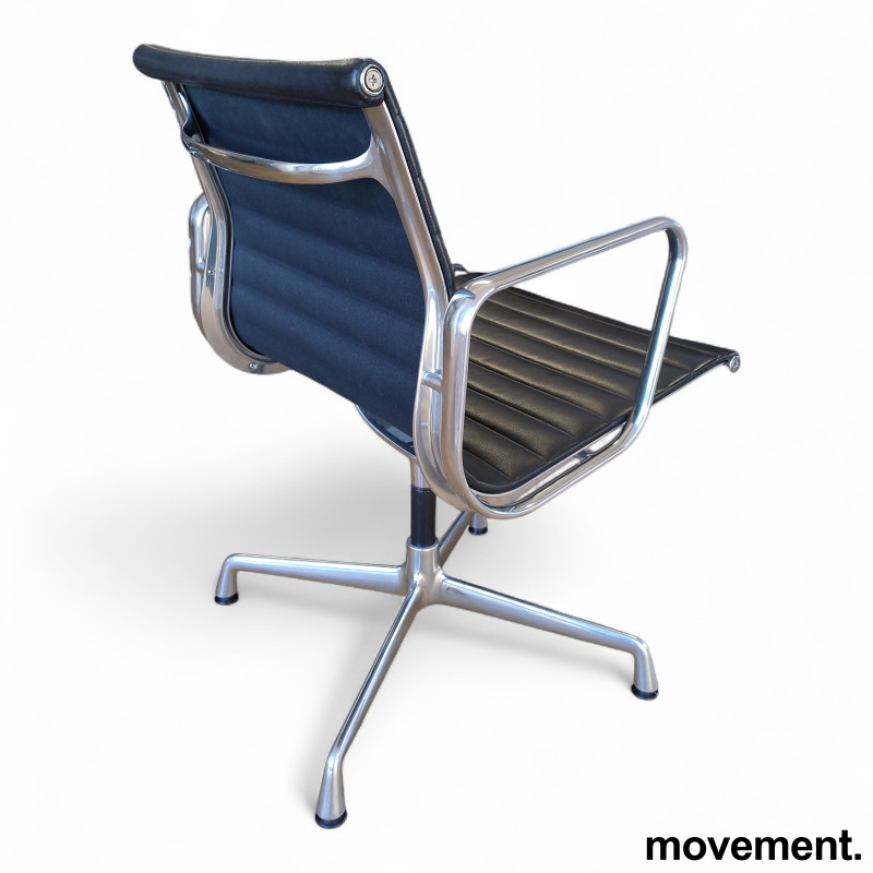 Aluminium Chair EA108 Sort skinn, - 2 / 2