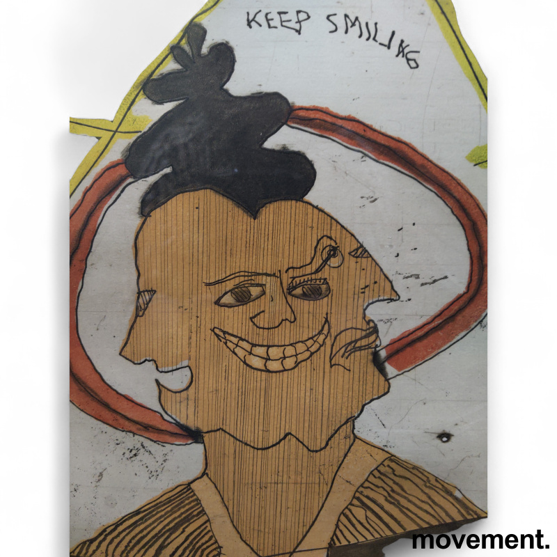 Fargelitografi  64x74 cm Ulf - 5 / 5