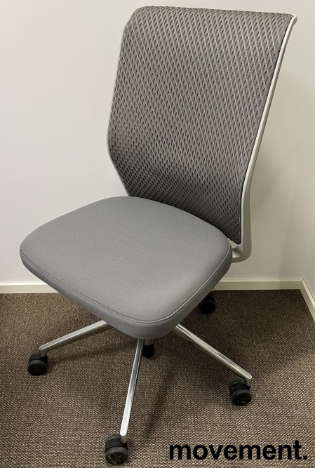 ID Mesh uten armlene Lyst grått