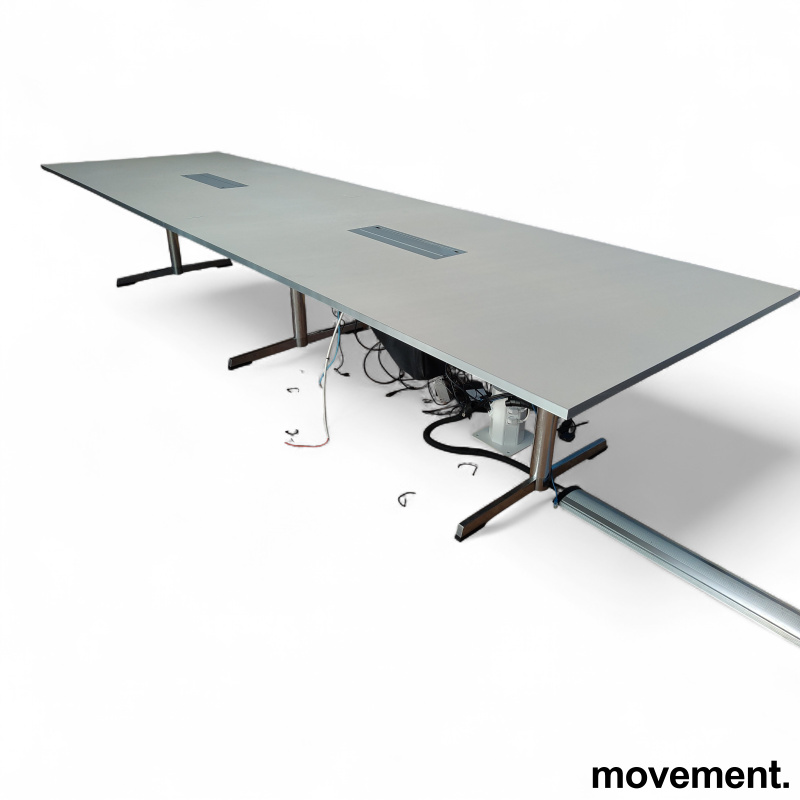 Møtebord 400x120cm Lys beige - 2 / 3