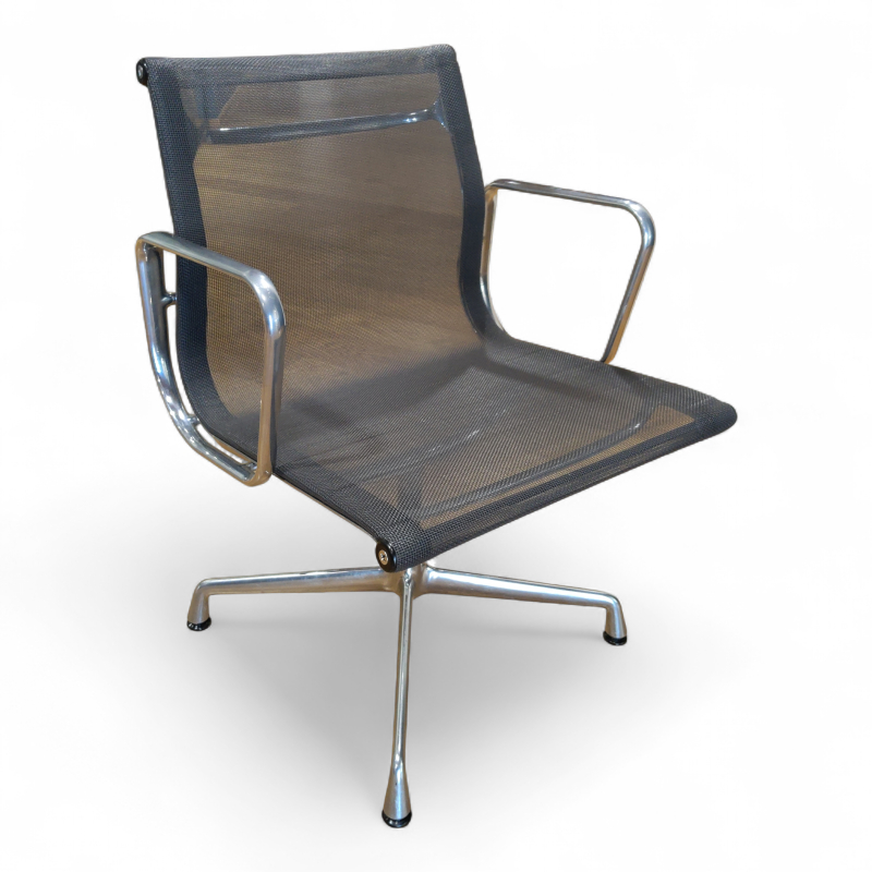 Aluminium Chair EA108 Netweave Dark