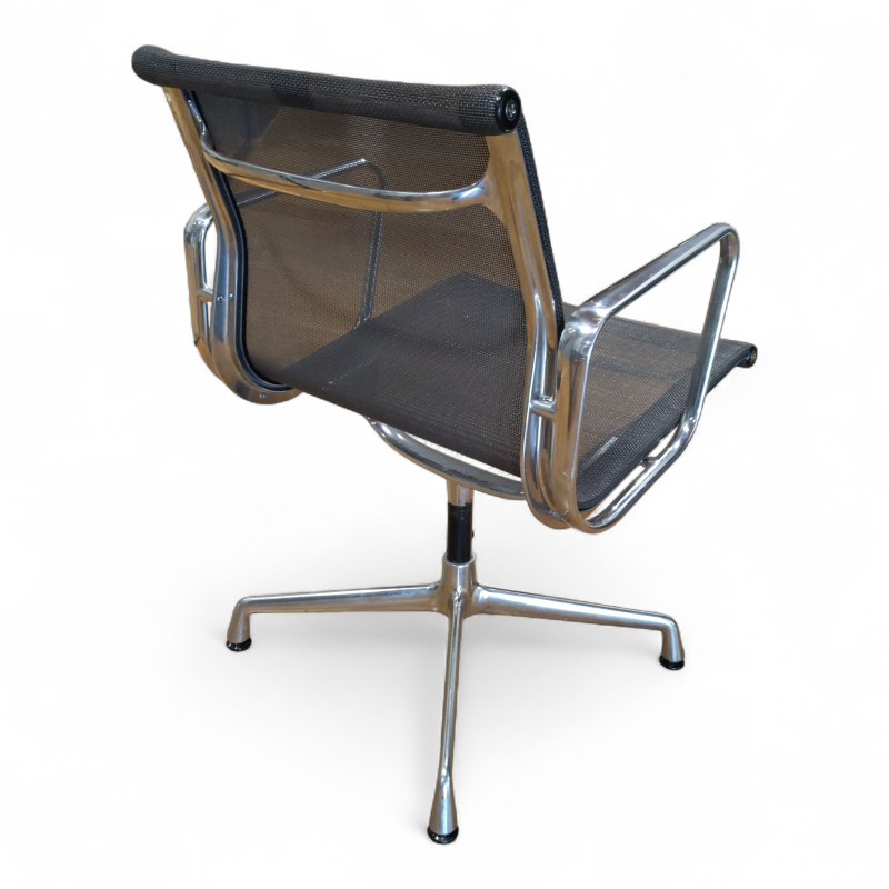 Aluminium Chair EA108 Netweave Dark
