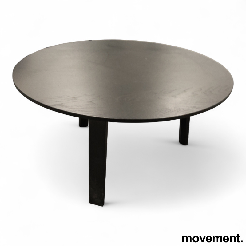 Bella loungebord Ø60 Sortlakkert - 2 / 2