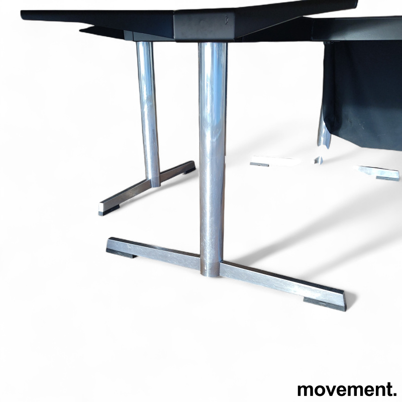 Rundt møtebord Ø=240cm Lys grå - 3 / 3