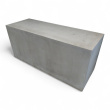 Betongkloss 134x50x60cm Lys betong, - 1 / 2